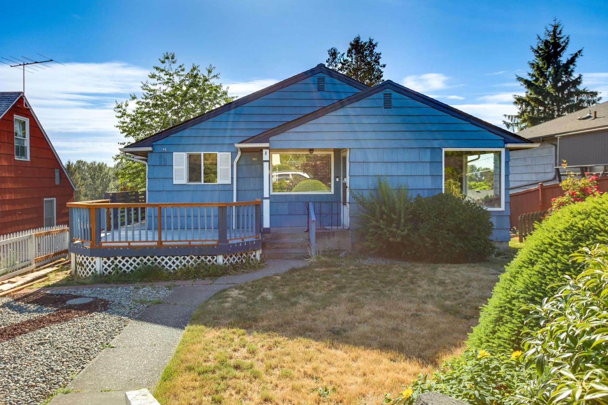 Updated Tacoma Home With Fire Pit! 外观 照片